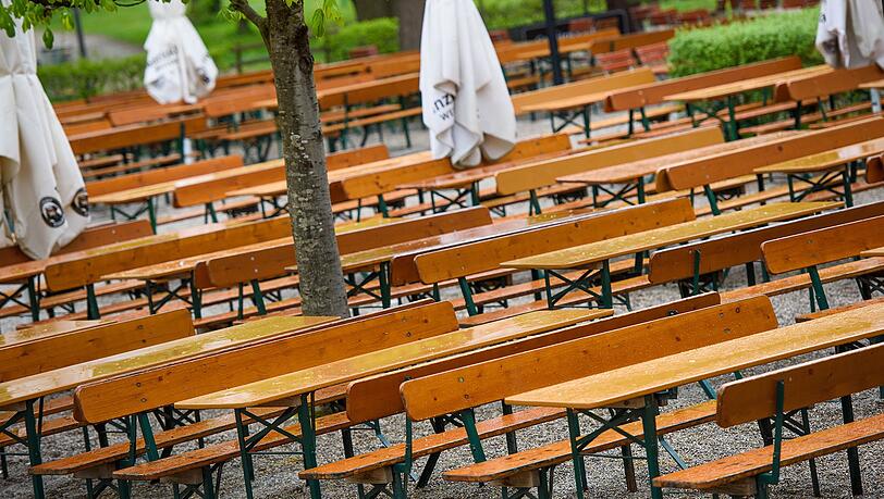 Beim Biergarten der Naturfreunde ist momentan nichts los. Beim Biergarten der Naturfreunde ist momentan nichts los.