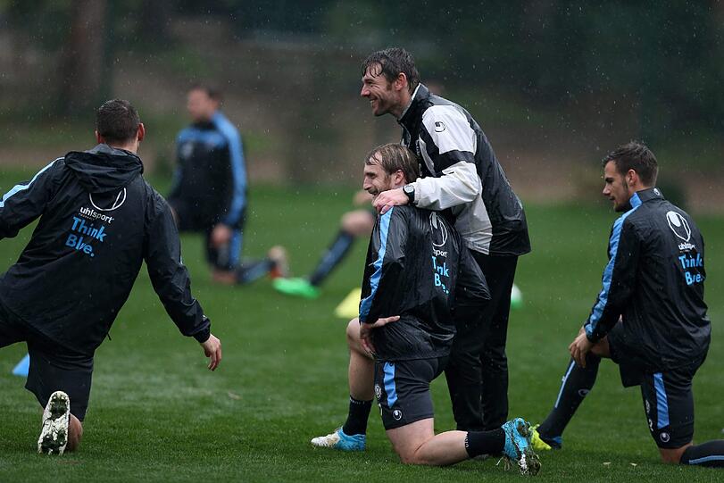 Am Samstag morgen trainieren die Löwen in Belek, ehe das Testspiel gegen den Frankfurt ansteht. Die Bilder