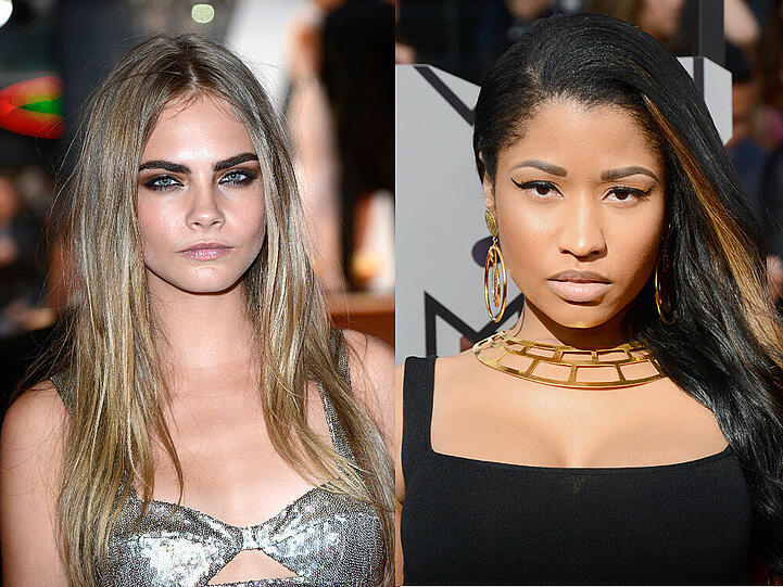 Was genau läuft zwischen Cara Delevingne und Nicki Minaj?