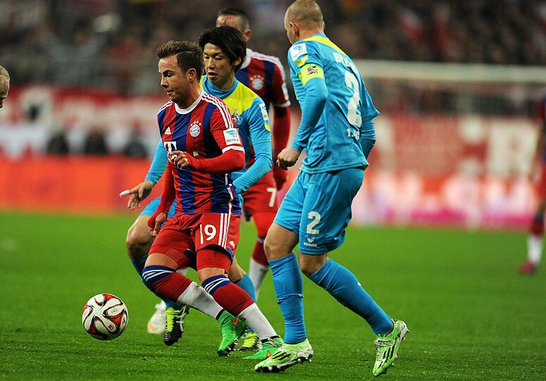 MARIO GÖTZE Note 3: War viel auf dem linken Flügel unterwegs und harmonierte gut mit Ribery, war im 1 gegen 1 aber nicht so durchsetzungsstark wie Ribery. Setzte Ribery vor dem mit einem klasse Pass in Szene 3:1 (67.)