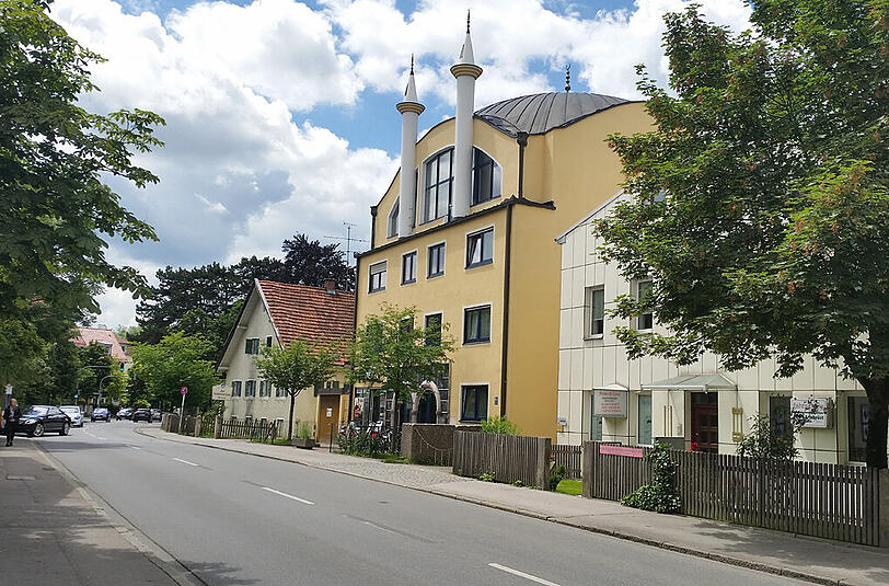 Die Moschee in der Planegger Straße in Pasing
