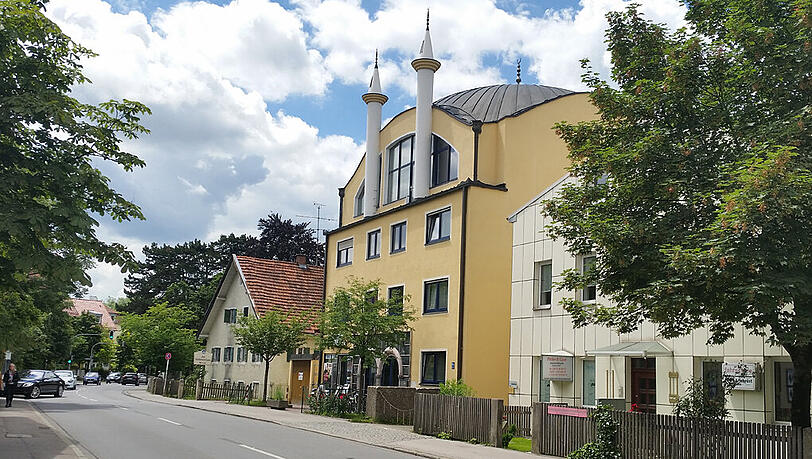 Die Moschee in der Planegger Straße in Pasing Die Moschee in der Planegger Straße in Pasing
