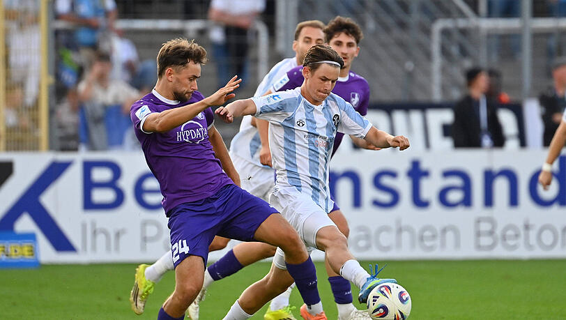 Durfte gegen Schwaben Augsburg starten: Raphael Ott. Durfte gegen Schwaben Augsburg starten: Raphael Ott.