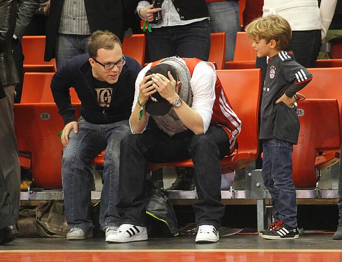 Basketball-Fan: Während seiner Verletzungspause war Schweinsteiger zuletzt regelmäßig im Audi Dome zu finden, um seine Kollegen aus der Basketball-Abteilung des FC Bayern bei deren Partien in der Beko BBL zu unterstützen.