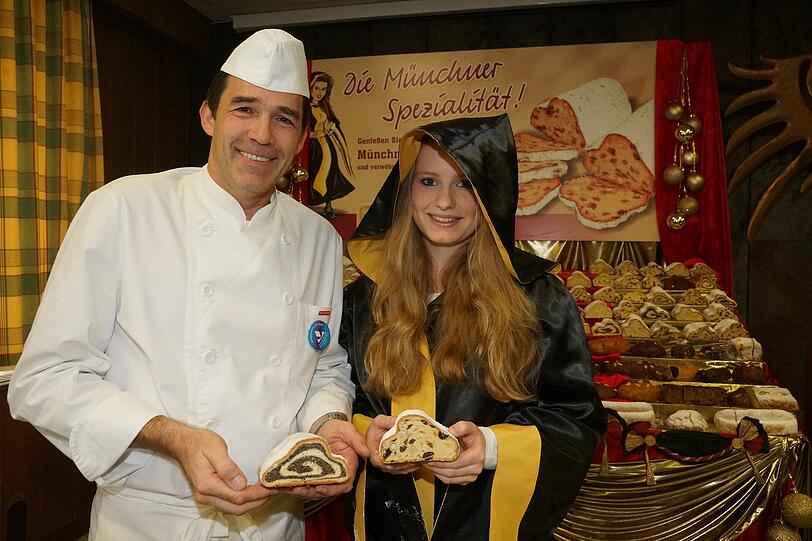 Stehen beide auf Stollen: Heinrich Traublinger und das Münchner Kindl Luisa Beck.
