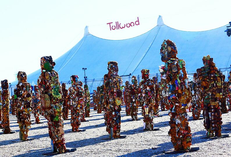 Kunst, Kultur und Bio: Die Bilder vom diesjährigen Tollwood Winterfestival auf der Theresienwiese.