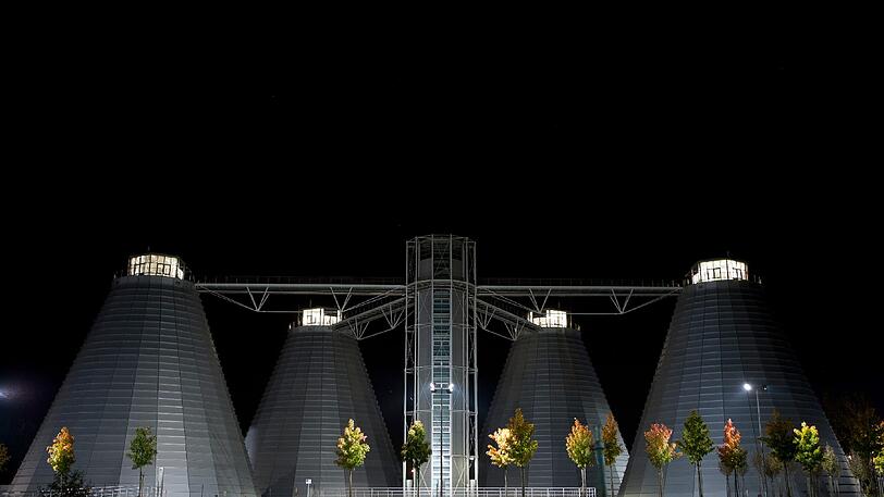 Die Faulturmanlage im Klärwerk Gut Großlappen können ebenfalls besichtigt werden.