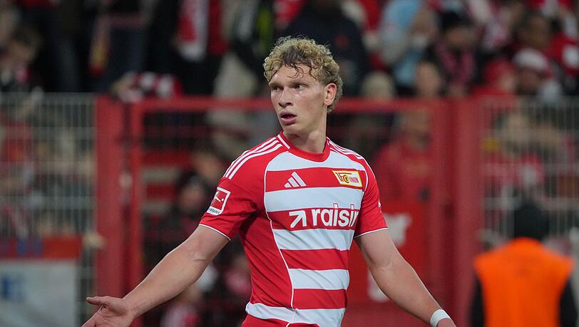 Union Berlins Leopold Querfeld freut sich auf die Duelle mit Harry Kane.