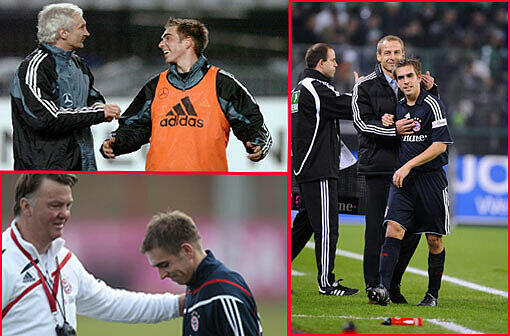 Schriftliche Abrechnung in Buchform? Phillip Lahm beurteilt seine ehemaligen Trainer.