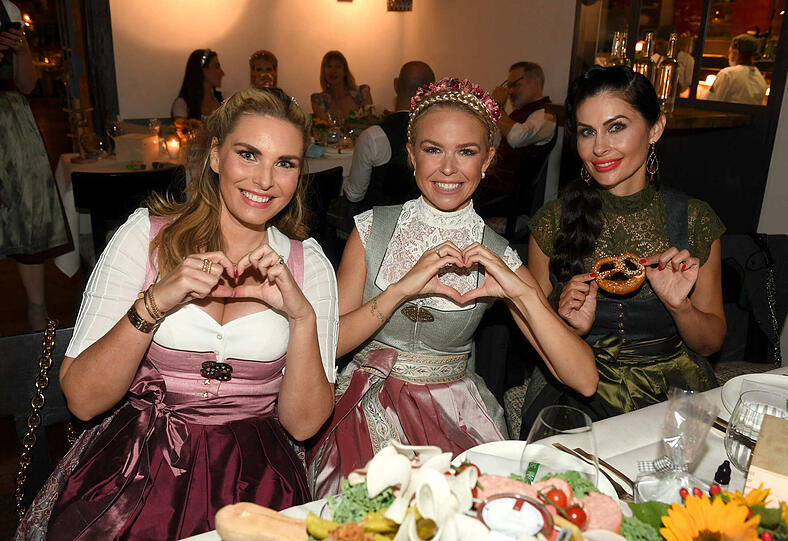 Alessandra Geissel, Carolin Henseler und Jeanette Graf