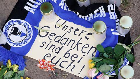 Anteilnahme nach dem Messerangriff in Bielefeld. (Archivbild)