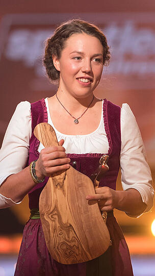 Die Sportlerin des Jahres: Biathletin Laura Dahlmeier.