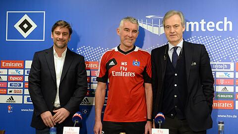 Mirko Slomka wird offiziell beim HSV vorgestellt