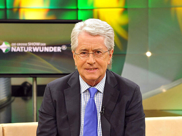Frank Elstner moderiert am 30. April wieder "Die große Show der Naturwunder"