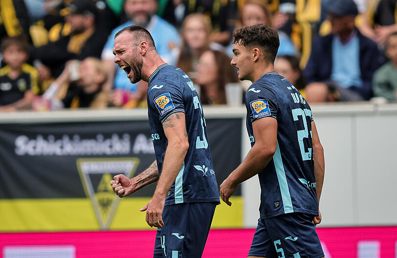 Patrick Hobsch erzielte das 1:0 gegen Aachen. Patrick Hobsch erzielte das 1:0 gegen Aachen.