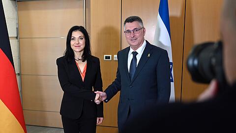 Wirtschaftsministerin Katherina Reiche (CDU) trifft Gideon Sa&rsquo;ar, Au&szlig;enminister von Israel.