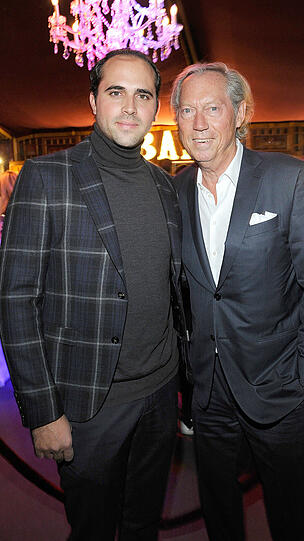 Werner Mang und Sohn Thomas.