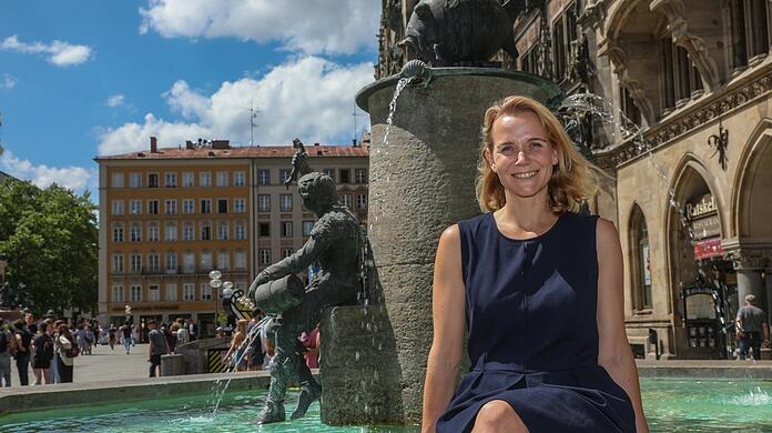 Hanna Sammüller-Gradl, die 38-Jährige tritt die Nachfolge von Thomas Böhle an als Chefin im Kreisverwaltungsreferat.