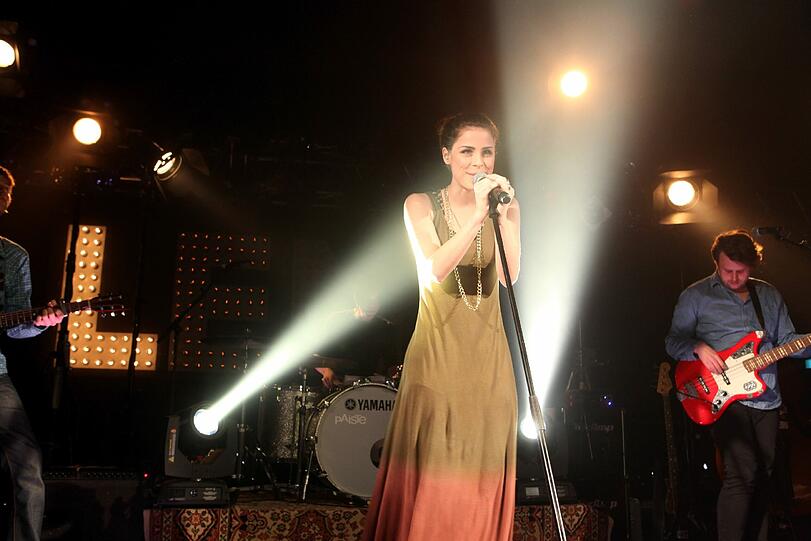 Die süße Lena Meyer-Landrut bei ihrem Auftritt in der Theaterfabrik in München. Die Bilder vom Konzert