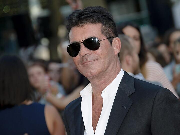 Simon Cowell bei einer Film-Premiere in London