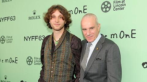 Daniel Day-Lewis (r.) mit Sohn Ronan Day-Lewis.
