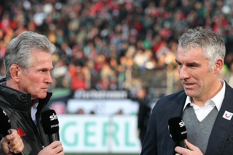 Bayern gegen Hannover oder Jupp Heynckes gegen Mirko Slomka. Am Samstag treffen die beiden Trainer wieder aufeinander.