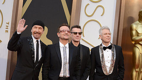 Die irische Rockband U2: Seit vier Jahrzenten in gleicher Besetzung