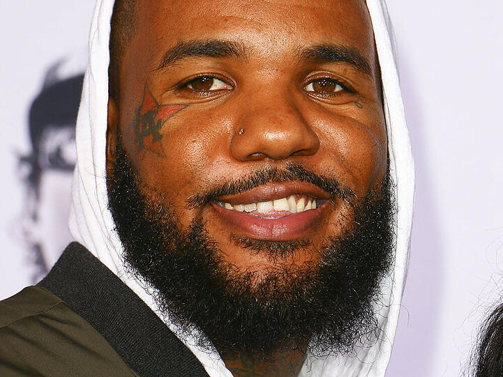 Jayceon Terrell Taylor alias The Game während einer Veranstaltung im August 2015 in Los Angeles