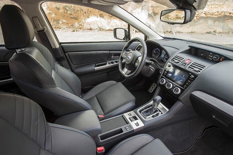 Das Interieur des Levorg: Alles drin und alles einfach zu bedienen &ndash; sogar ein paar Assistenzsysteme bieten die Japaner inzwischen.