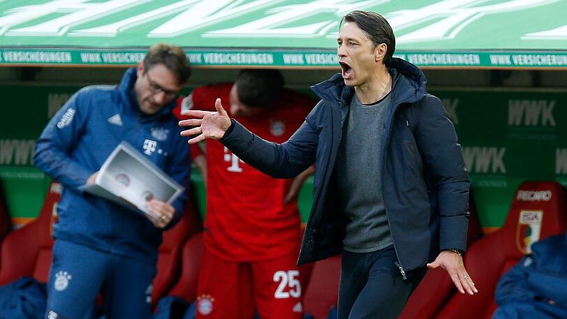 "Man kann nicht alles in Frage stellen, wenn man mal ein Spiel verliert", sagt Niko Kovac.