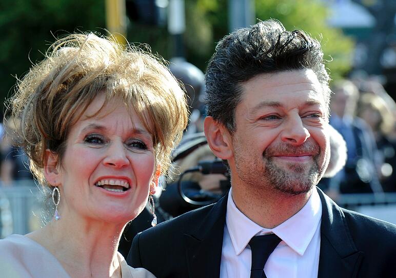 Andy Serkis und seine Frau Loraine Ashbourne