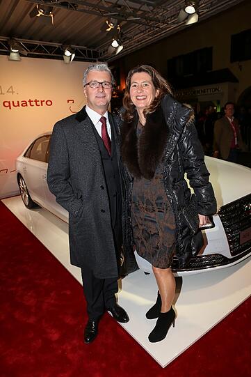 Rupert Stadler mit Ehefrau Angelika