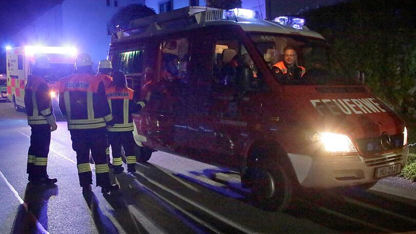 Das Leichtfahrzeug brannte völlig aus.