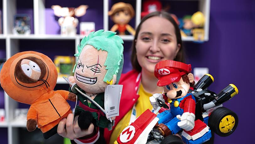 Sammelfiguren sind laut der Messe bei erwachsenen Fans beliebt.