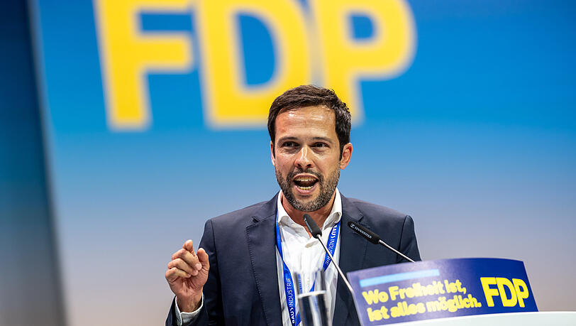 Martin Hagen war von 2021 bis 2025 Vorsitzender der Bayern-FDP. Seit kurzem ist er Generalsekretär der Bundespartei. Martin Hagen war von 2021 bis 2025 Vorsitzender der Bayern-FDP. Seit kurzem ist er Generalsekretär der Bundespartei.