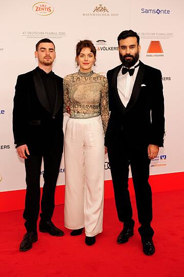 Aaron Hilmer, Valerie Stoll und Alireza Golafshan