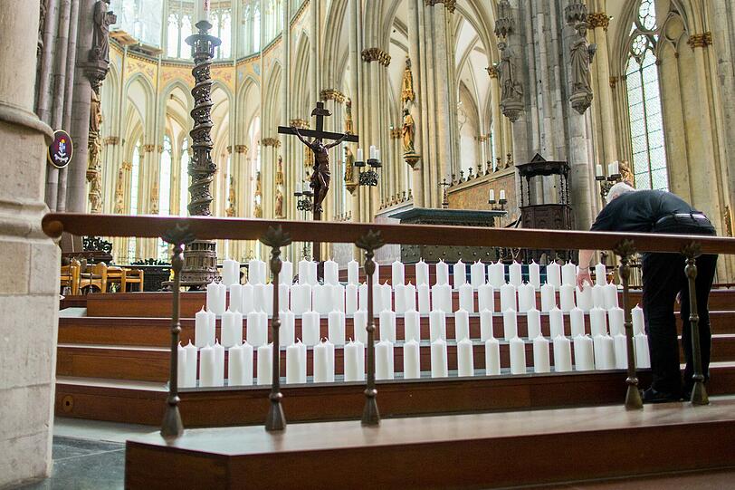 Weitere Bilder rund um den Gedenkgottesdienst in Köln.