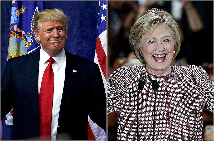 Donad Trump und Hillary Clinton haben die Vorwahlen in New York gewonnen.