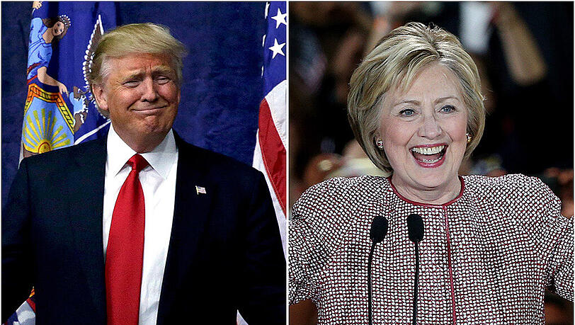 Donad Trump und Hillary Clinton haben die Vorwahlen in New York gewonnen. Donad Trump und Hillary Clinton haben die Vorwahlen in New York gewonnen.