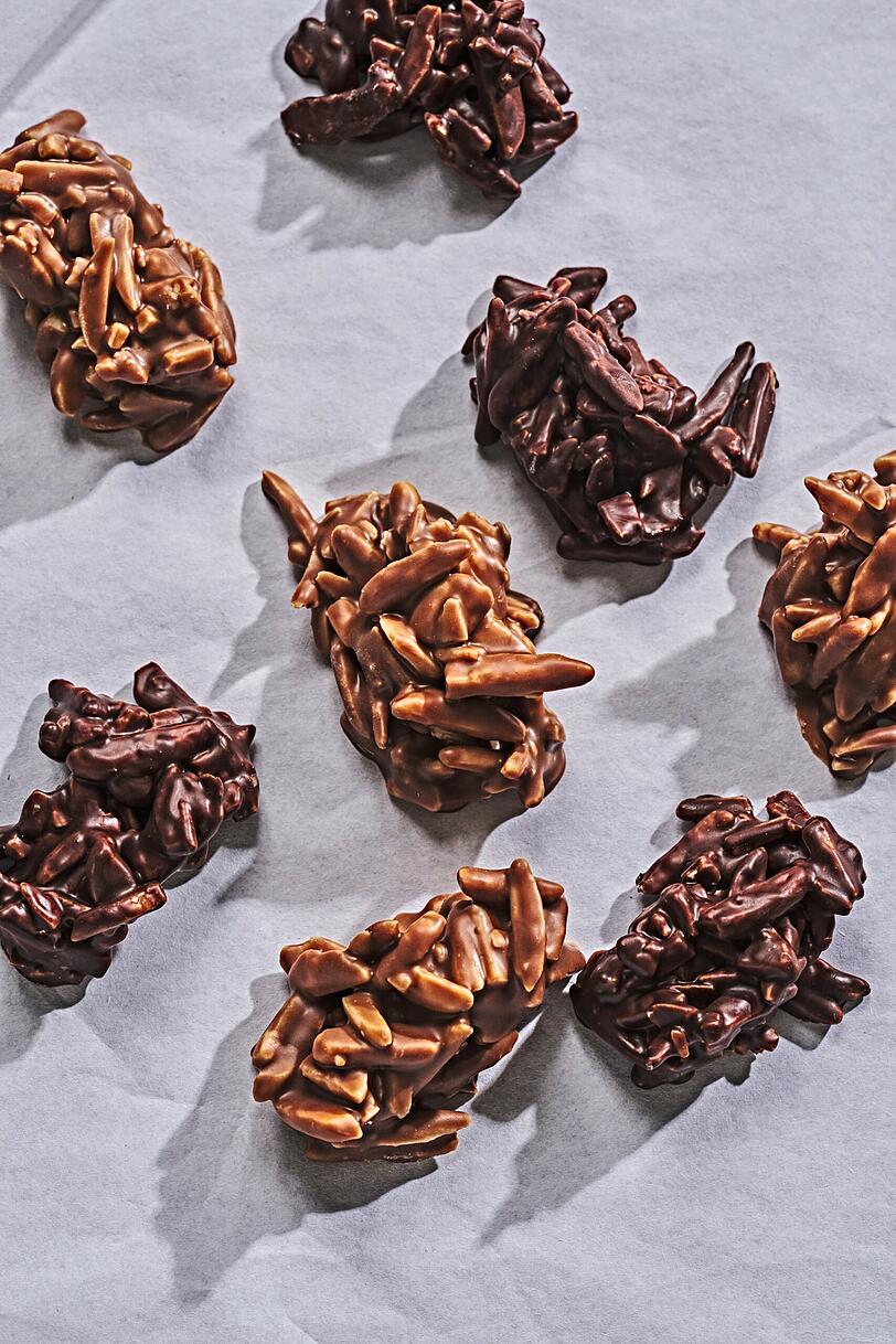 Schnell gemacht: Mandelsplitter. Schnell gemacht: Mandelsplitter.