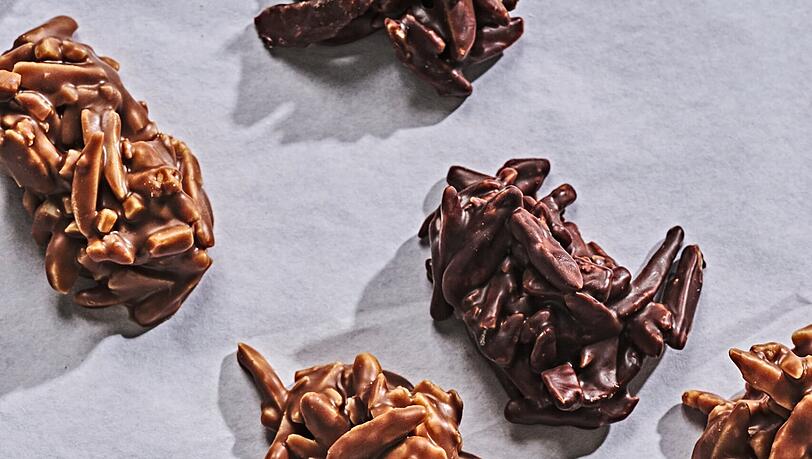 Schnell gemacht: Mandelsplitter.