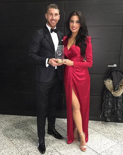 Real Madrid: Kaptiän Sergio Ramos und seine Frau Pilar Rubio. Die beiden haben zwei gemeinsame Kinder.