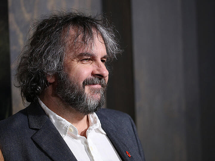 Sieht seinen Fantasie-Figuren nicht unähnlich: Der "Herr der Ringe" Peter Jackson