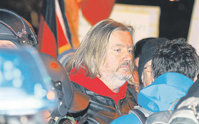 Einst Stürzenbergers &bdquo;rechte Hand&ldquo;, jetzt Muegida: Thomas Weiß.