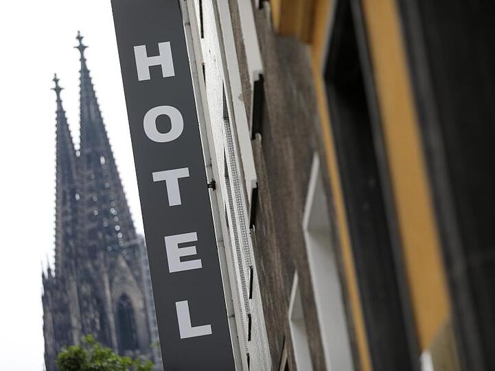 Ein Hotel unweit des Kölner Doms.