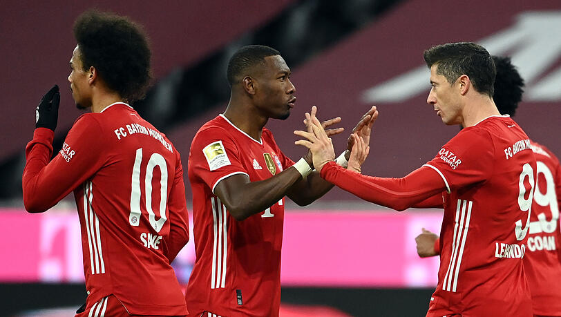 Der FC Bayern schlägt Borussia Dortmund mit 4:2.
