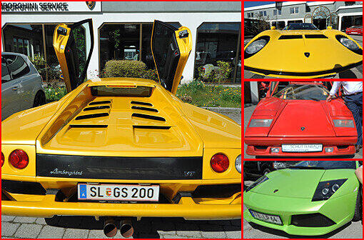 Das Lamborghini-Treffen in Anzing: Wir haben uns die Boliden angeschaut. Bilder für Männer!