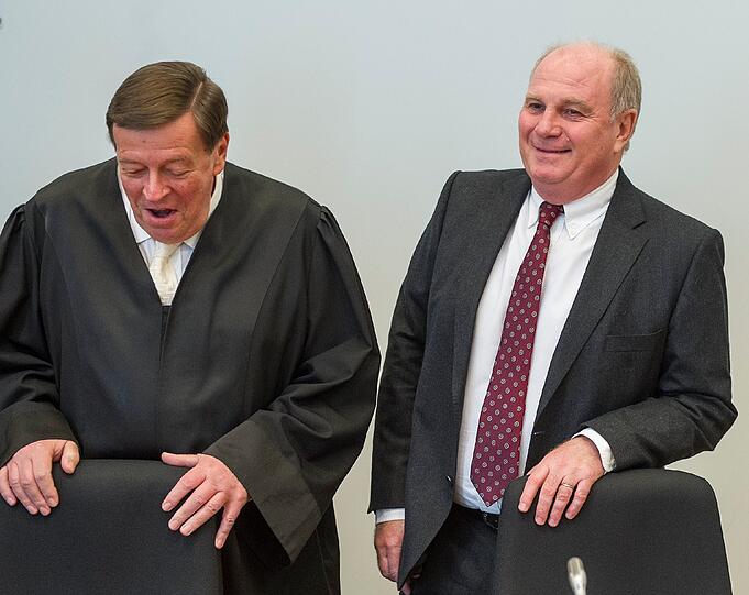 Hanns W. Feigen und sein Mandant Uli Hoeneß. Feigen meldet sich jetzt im Steuerberater Magazin zu Wort.