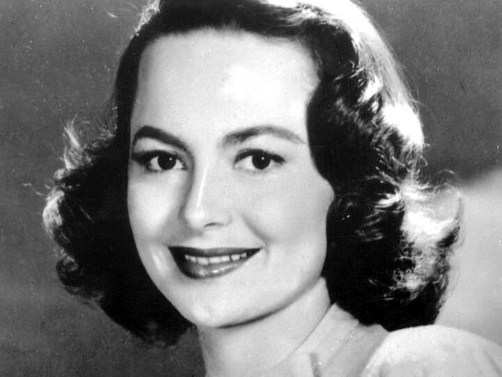 Olivia de Havilland (undatierte Aufnahme) spielte einst die stille Melanie im Südstaatenepos "Vom Winde verweht".