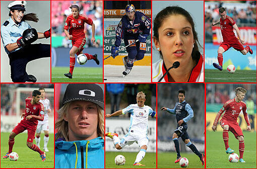 Vor allem beim FC Bayern und TSV 1860 kann der Nachwuchs hoffen, groß herauszukommen. Möglich war dies 2012 aber auch außerhalb des Fußballs, beim Schwimmen, Boxen, Wakeboarden.